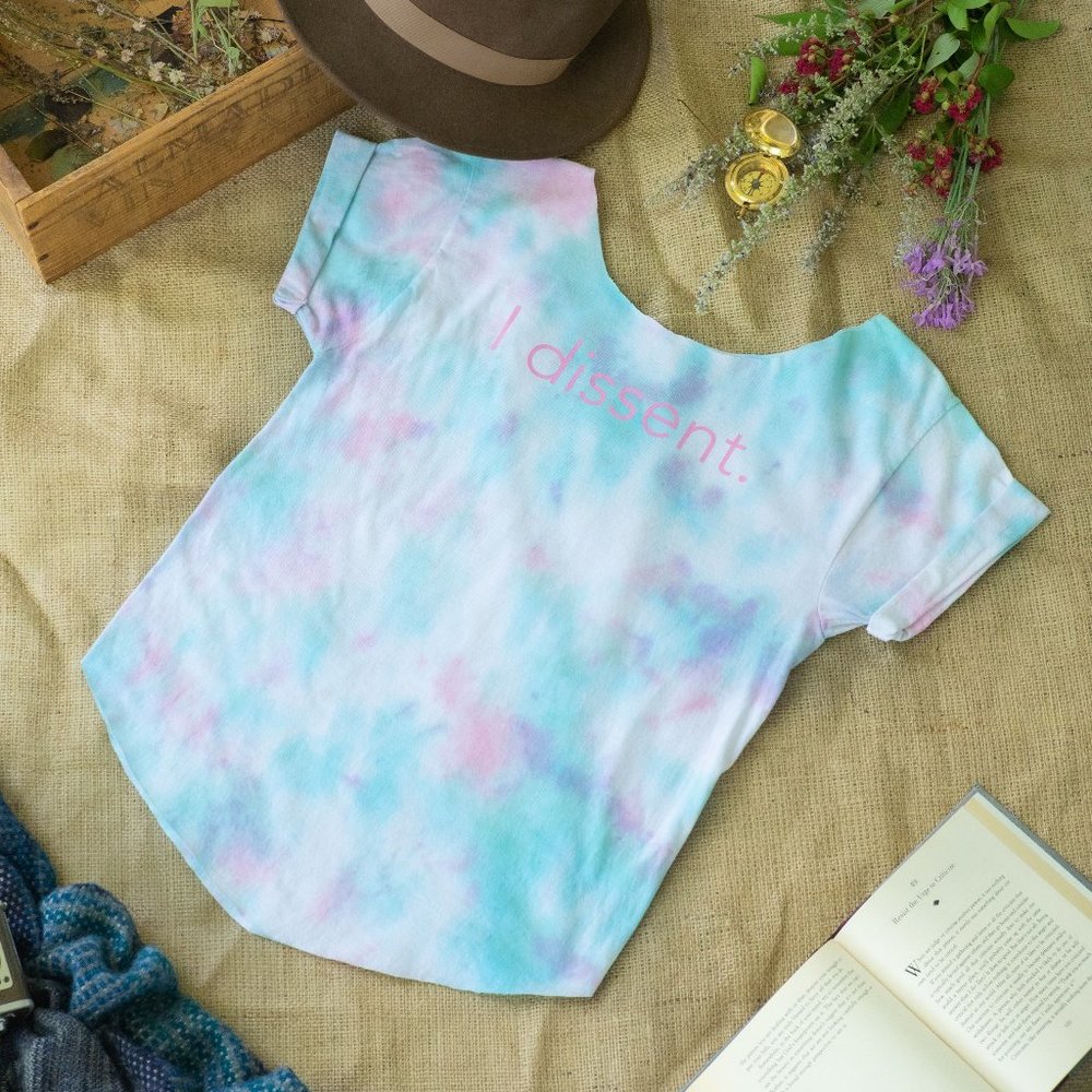 I Dissent - Tie dye T-shirt